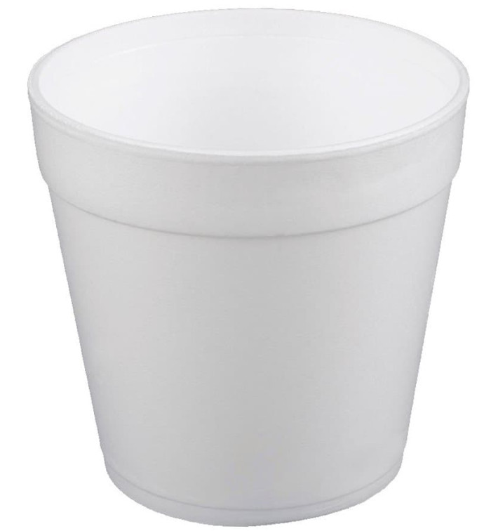 Pot en Foam Blanc 32OZ/950ml Ø12,7cm (25 Unités) Pot en Foam Blanc 32OZ/950ml Ø12,7cm (25 Unités)