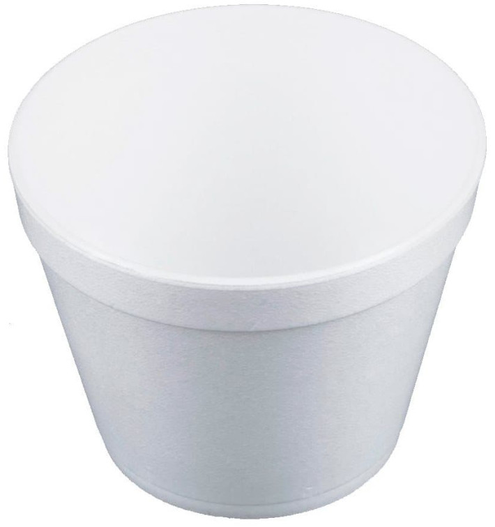 Pot en Foam Blanc 24OZ/710ml Ø12,7cm (25 Unités) Pot en Foam Blanc 24OZ/710ml Ø12,7cm (25 Unités)