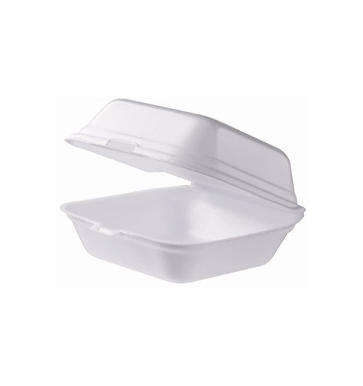 Boîte à HAMBURGER Géant FOAM Blanche (100 Utés) Boîte à HAMBURGER Géant FOAM Blanche (100 Utés)