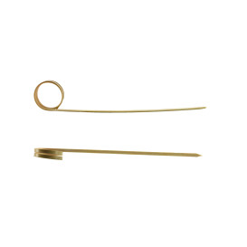 Pique en Bambou avec Boucle 120mm (200 unités)