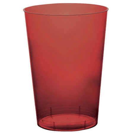 Verre Plastique Moon Bordeaux Transp. PS 230ml (700 Unités)