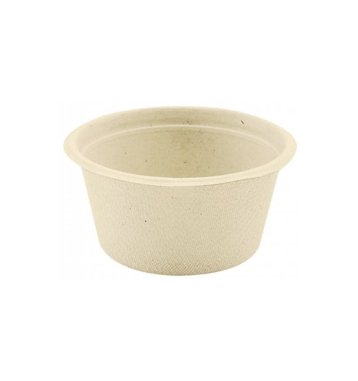 Pot Bio à Sauce en Canne à Sucre Naturel 55ml (1000 Utés) Pot Bio à Sauce en Canne à Sucre Naturel 55ml (1000 Utés)