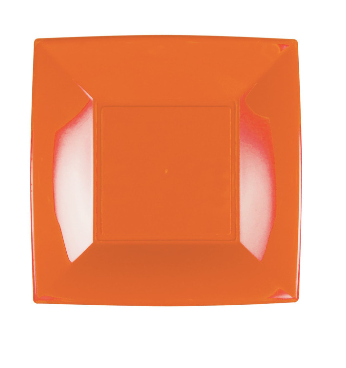Assiette Plastique Réutilisable Plate Orange PP 230mm (25 Utés) Assiette Plastique Réutilisable Plate Orange PP 230mm (25 Utés)