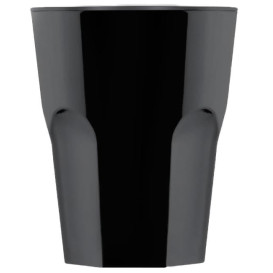 Verre Réutilisable SAN à Shot Noir 40ml (6 Utés)