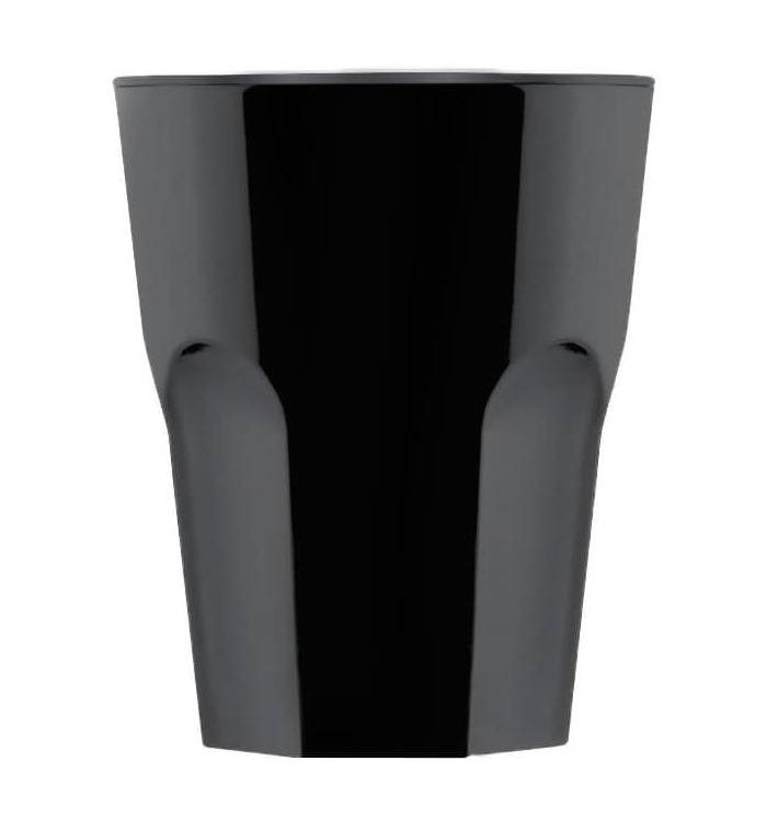 Verre Réutilisable SAN Rox Noir 300ml (8 Utés)