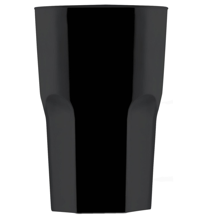 Verre Réutilisable SAN Granity Noir 400ml (75 Utés) Verre Réutilisable SAN Granity Noir 400ml (75 Utés)