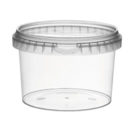Récipient avec Couvercle Inviolable 120ml Ø6,9cm (1000 Utés)
