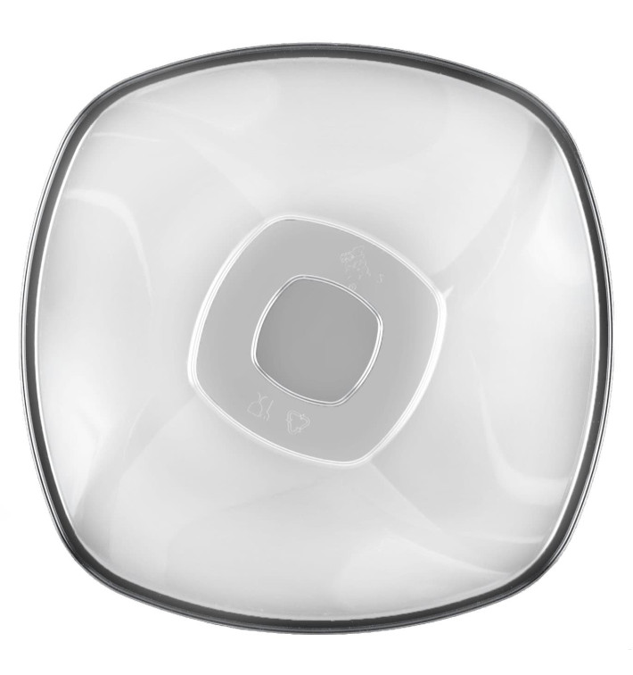 Bol PS Cristal Dur "Square" 1250ml Ø21cm (3 Utés) Bol PS Cristal Dur "Square" 1250ml Ø21cm (3 Utés)