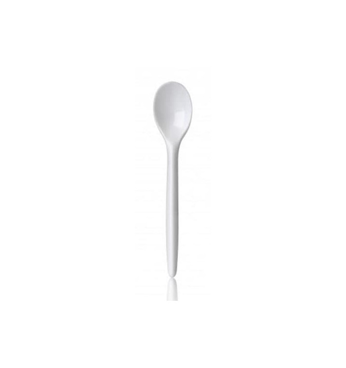 Petite Cuillère Luxury Jetable Blanche 123mm (100 Utés) Petite Cuillère Luxury Jetable Blanche 123mm (100 Utés)