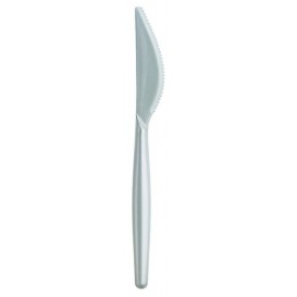 couteau Plastique Easy PS Blanc Perle 185mm (20 Unités)