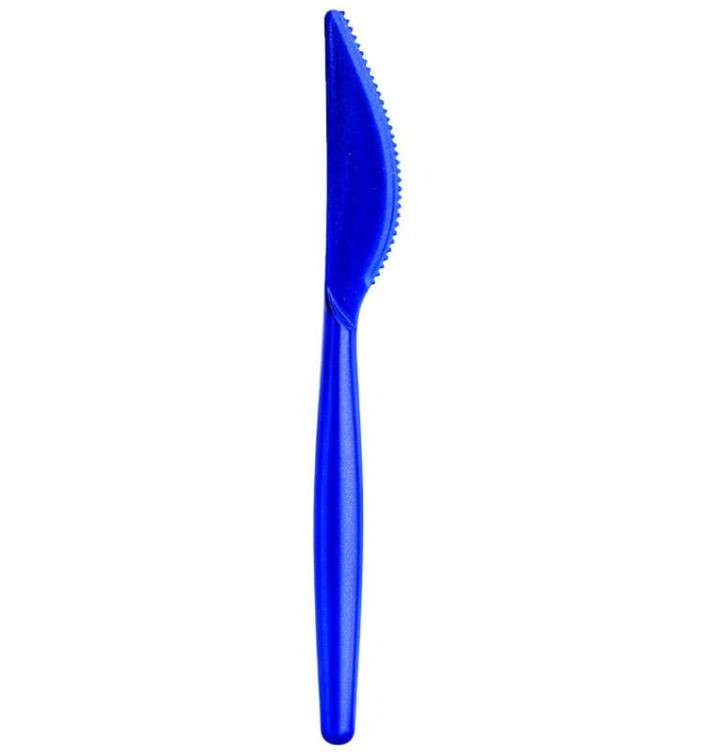 couteau Plastique Easy PS Bleu Perle 185mm (500 Unités) couteau Plastique Easy PS Bleu Perle 185mm (500 Unités)