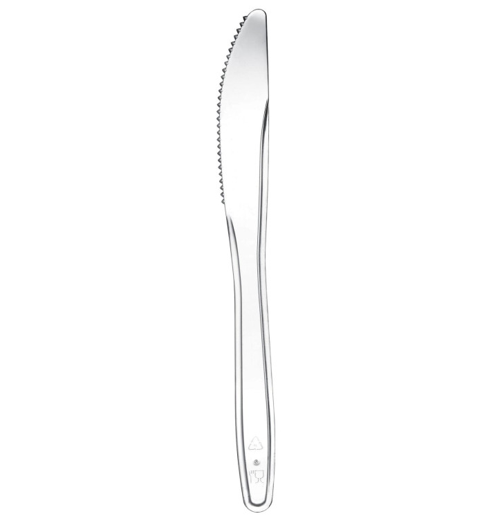 Couteau Plastique Easy PS Transp. 175mm (100 Unités) Couteau Plastique Easy PS Transp. 175mm (100 Unités)