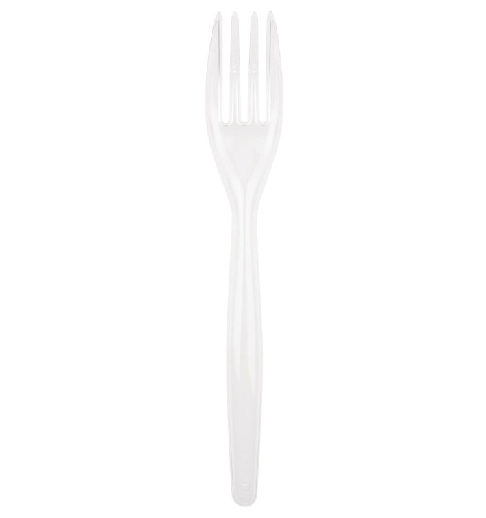 Fourchette Plastique Easy PS Blanc 180mm (500 Unités) Fourchette Plastique Easy PS Blanc 180mm (500 Unités)