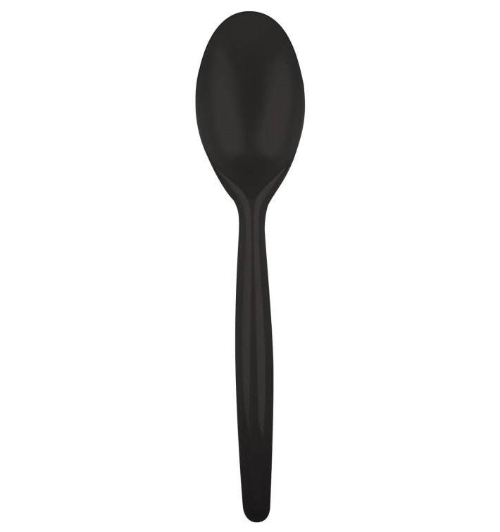 Cuillère Plastique Easy PS Noir 185mm (20 Unités) Cuillère Plastique Easy PS Noir 185mm (20 Unités)