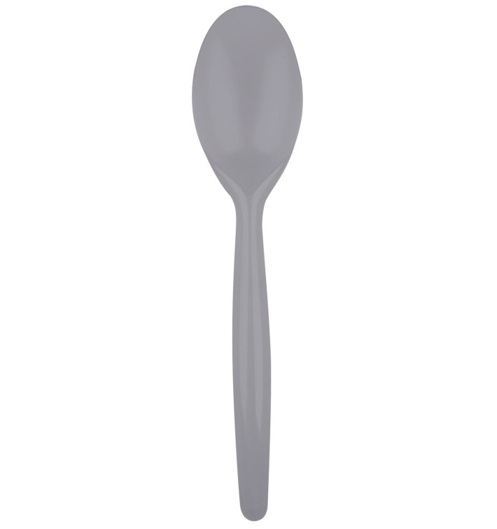 Cuillère Plastique Easy PS gris 185mm (500 Unités) Cuillère Plastique Easy PS gris 185mm (500 Unités)