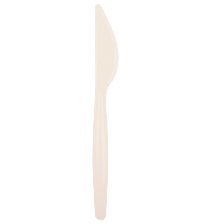couteau Plastique Easy PS Crème 185mm (20 Unités) couteau Plastique Easy PS Crème 185mm (20 Unités)