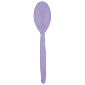 Cuillère Plastique Easy PS Lilas 185mm (20 Unités)