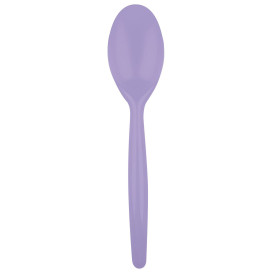 Cuillère Plastique Easy PS Lilas 185mm (500 Unités)