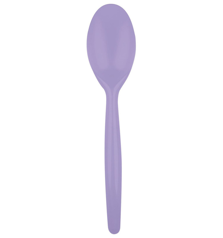 Cuillère Plastique Easy PS Lilas 185mm (500 Unités) Cuillère Plastique Easy PS Lilas 185mm (500 Unités)
