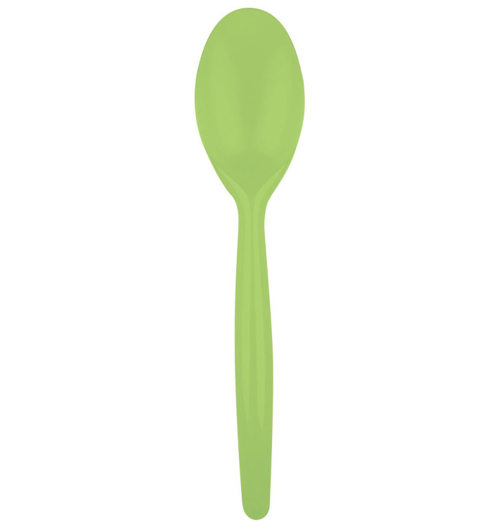 Cuillère Plastique Easy PS Vert citron 185mm (20 Unités) Cuillère Plastique Easy PS Vert citron 185mm (20 Unités)