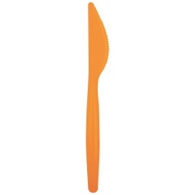 couteau Plastique Easy PS Orange185mm (500 Unités)