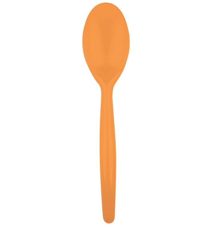Cuillère Plastique Easy PS Orange 185mm (500 Unités) Cuillère Plastique Easy PS Orange 185mm (500 Unités)