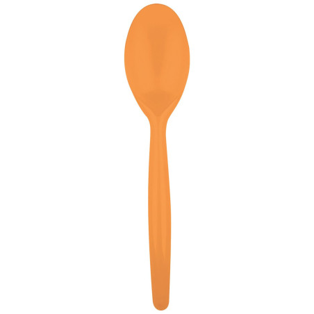Cuillère Plastique Easy PS Orange 185mm (500 Unités)