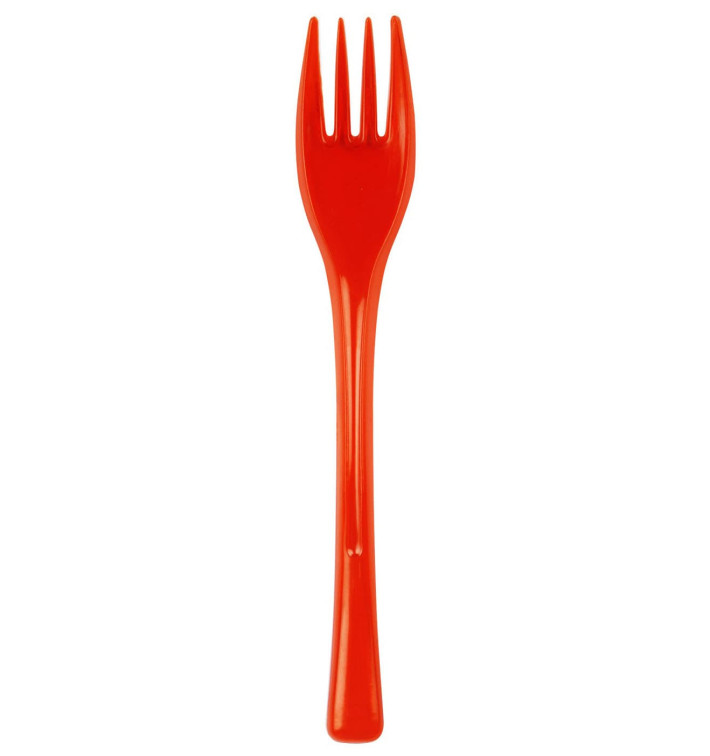 Fourchette Plastique Fly Rouge Transp.140mm (3000 Unités) Fourchette Plastique Fly Rouge Transp.140mm (3000 Unités)