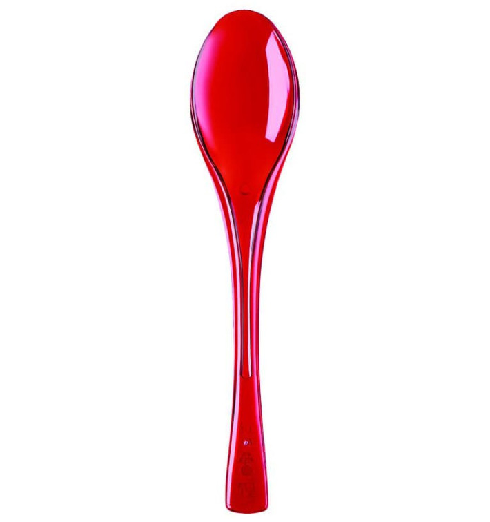 Cuillère Plastique Fly Rouge Transp. 145mm (3000 Unités) Cuillère Plastique Fly Rouge Transp. 145mm (3000 Unités)