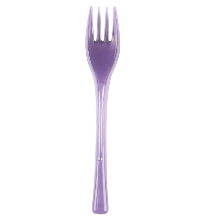 Fourchette Plastique Fly Lilas Transp. 140mm (3000 Unités) Fourchette Plastique Fly Lilas Transp. 140mm (3000 Unités)
