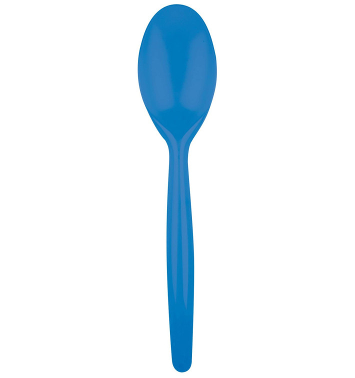 Cuillère Plastique Easy PS Bleu Transp. 185mm (20 Unités) Cuillère Plastique Easy PS Bleu Transp. 185mm (20 Unités)