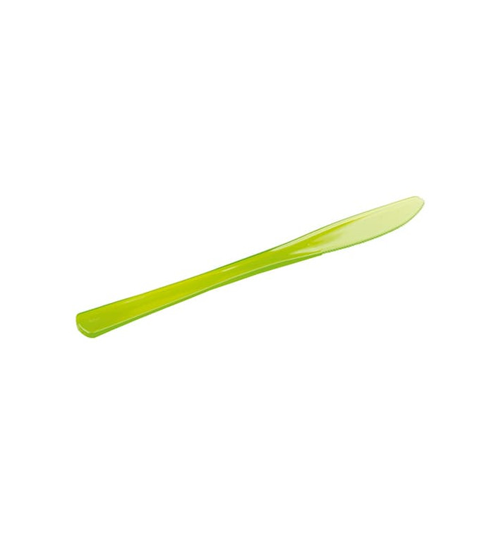 Couteau Plastique Premium Vert 200mm (10 Unités) Couteau Plastique Premium Vert 200mm (10 Unités)