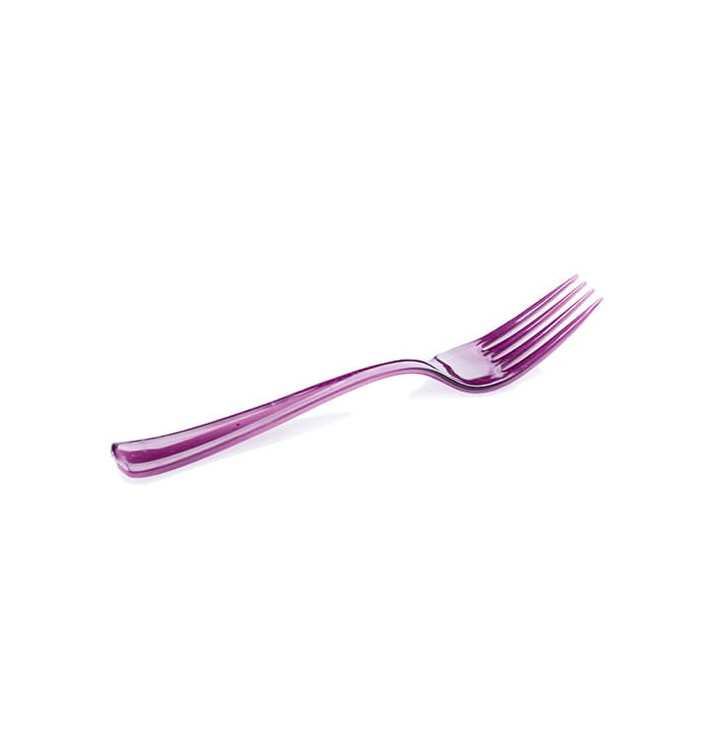 Fourchette Plastique Premium Aubergine 190mm (10 Unités) Fourchette Plastique Premium Aubergine 190mm (10 Unités)