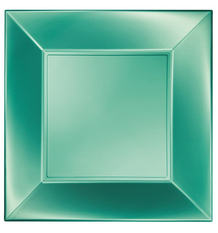 Assiette Plastique Réutilisable Plate Vert Pearl PP 290mm (144 Utés) Assiette Plastique Réutilisable Plate Vert Pearl PP 290mm (144 Utés)