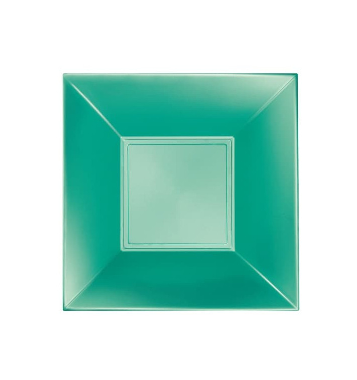 Assiette Plastique Réutilisable Creuse Verte Pearl PP 180mm (300 Utés) Assiette Plastique Réutilisable Creuse Verte Pearl PP 180mm (300 Utés)