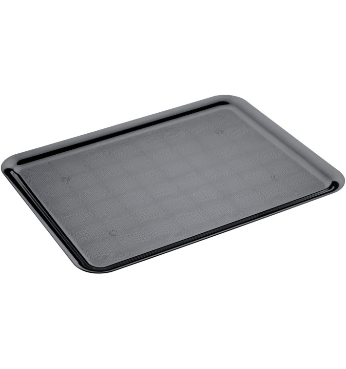 Plat Tray Noir 37x50cm (4 Utés) Plat Tray Noir 37x50cm (4 Utés)