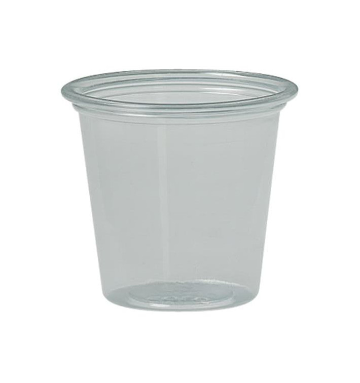 Pot à Sauce Plastique rPET Cristal 37ml Ø4,8cm (250 Utés) Pot à Sauce Plastique rPET Cristal 37ml Ø4,8cm (250 Utés)