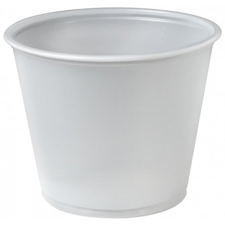 Pot Plastique PS Transparent à Sauce 165ml Ø7,5cm (2.500 Utés)