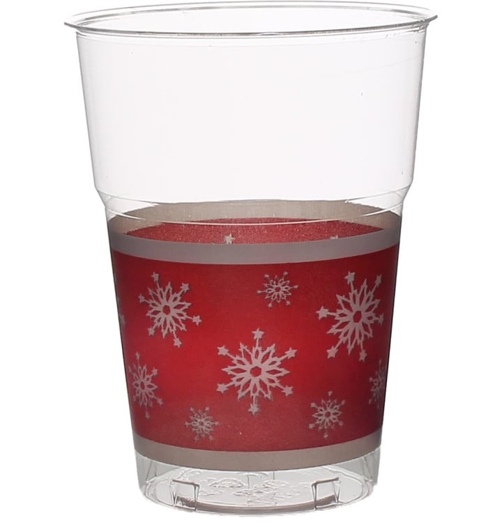 Gobelet "Diamant" PS Cristal Flocon de Neige 200ml (10 utés) Gobelet "Diamant" PS Cristal Flocon de Neige 200ml (10 utés)