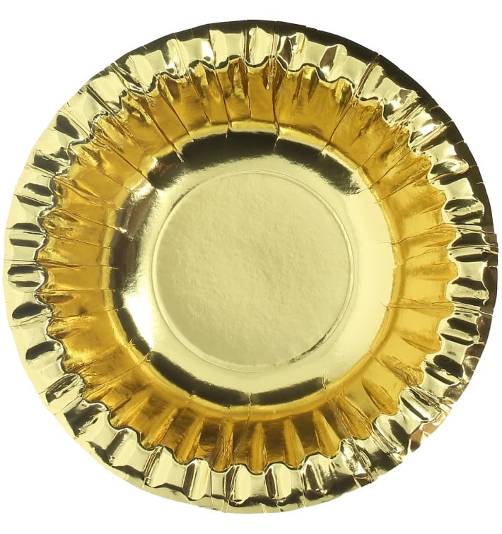 Bol en Carton "Party" Or Ø160mm (6 Unités) Bol en Carton "Party" Or Ø160mm (6 Unités)
