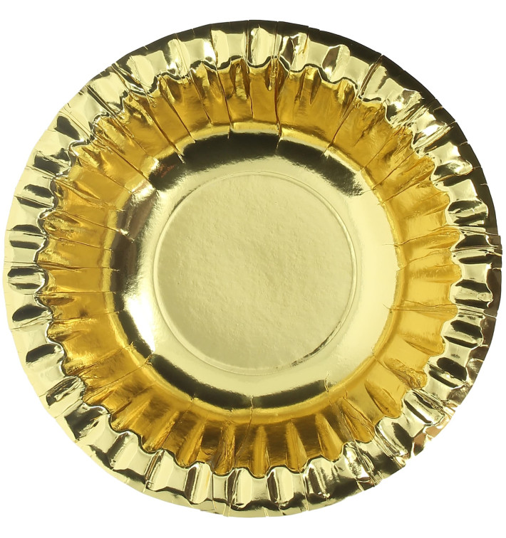 Bol en Carton "Party" Or Ø160mm (90 Unités) Bol en Carton "Party" Or Ø160mm (90 Unités)