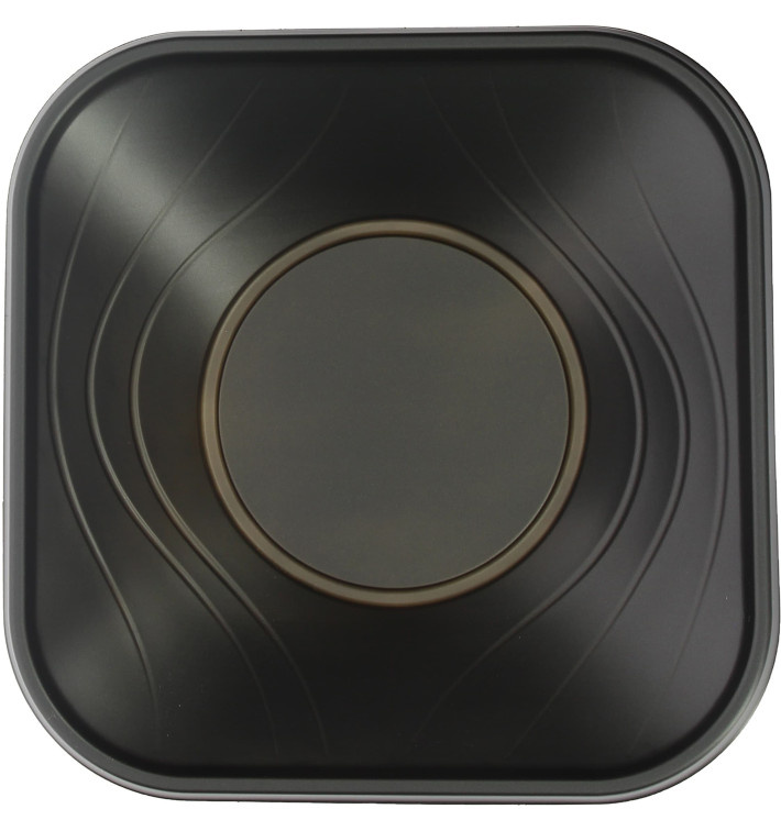 Bol Plastique PP Carré "X-Table" Noir 18x18cm (8 Utés) Bol Plastique PP Carré "X-Table" Noir 18x18cm (8 Utés)