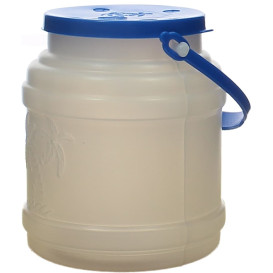 Bouteille Translucide Couvercle et Anse 500 ml (10 Utés)