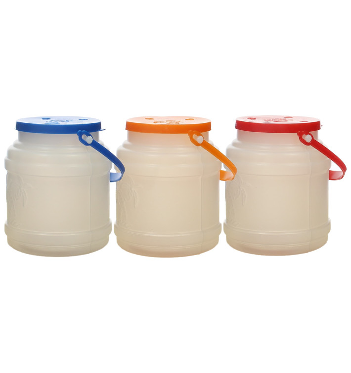 Bouteille Translucide Couvercle et Anse 500 ml (100 Utés) Bouteille Translucide Couvercle et Anse 500 ml (100 Utés)