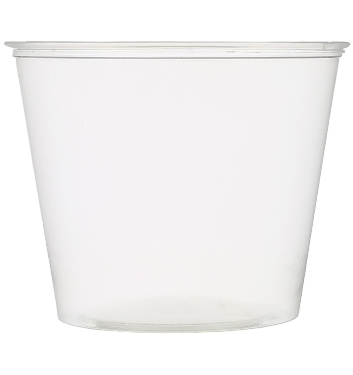 Pot à Sauce Plastique PET Crista 165ml Ø7,3cm (2500 Utés) Pot à Sauce Plastique PET Crista 165ml Ø7,3cm (2500 Utés)