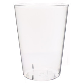 Verre Plastique 600ml PS cristal Transparent (500 Utés)