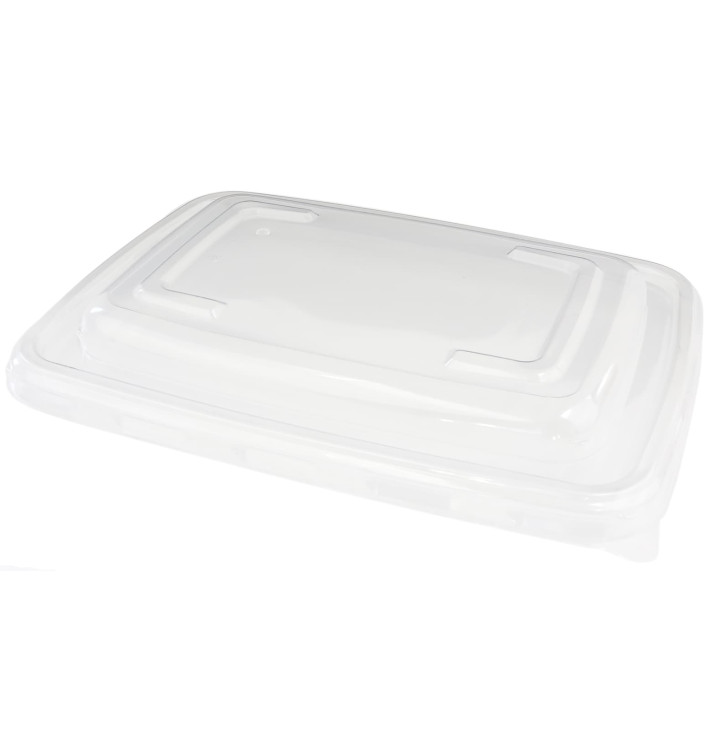 Couvercle en Plastique PP pour Barquette 230x165mm (50 Utés) Couvercle en Plastique PP pour Barquette 230x165mm (50 Utés)