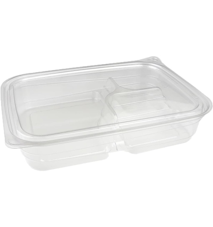 Récipient Plastique PET 3C 700ml 22x16x4cm (75 Utés) Récipient Plastique PET 3C 700ml 22x16x4cm (75 Utés)
