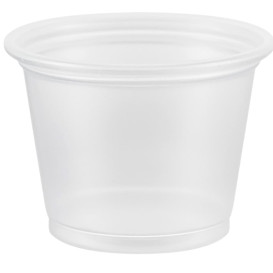 Pot à Sauce Plastique PP Trans. 30ml Ø48mm (125 Utés)