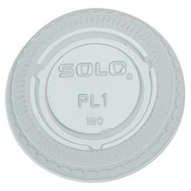 Couvercle Plat Fermé PET Cristal Ø4,8cm (2500 Utés)